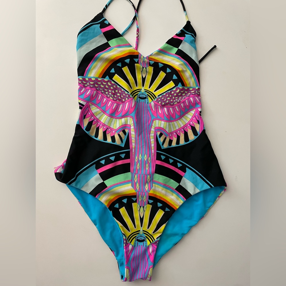 Mara Hoffman Reversible One Piece Swimsuit